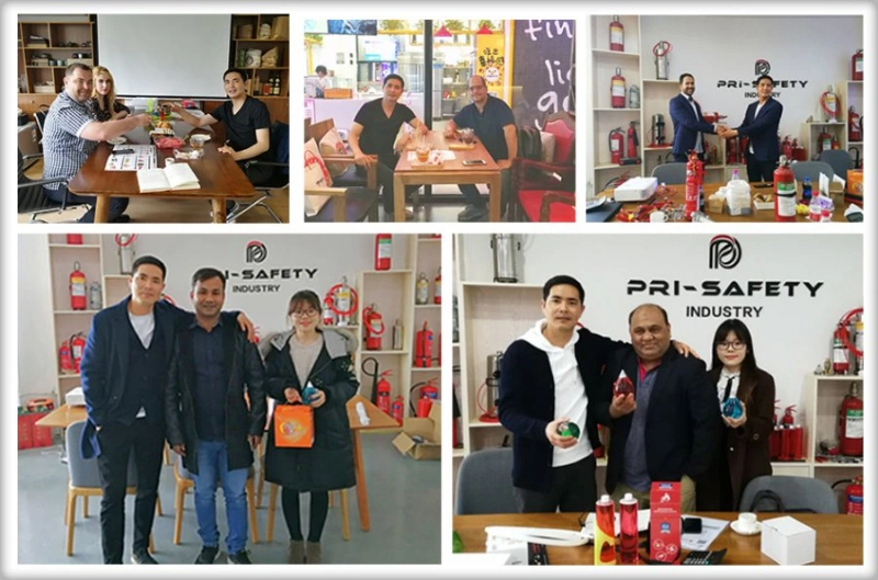 Taflu Pêl Dianc Diffoddwr Tân O'r Ffatri