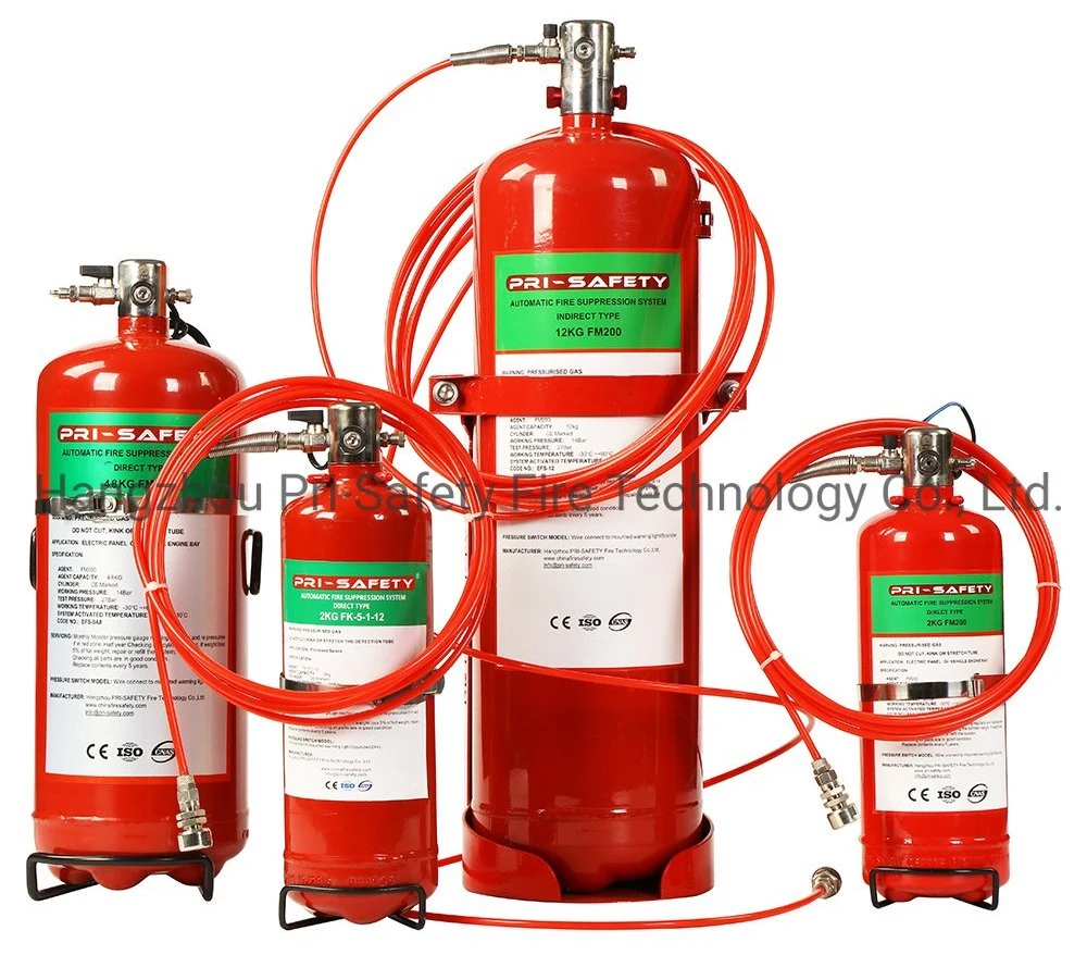 Hfc-227ea/FM200 Electrical Cabinet Fire Suppression System